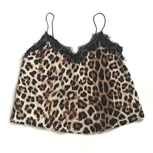 NWT Lush Animal Print Camisole Top